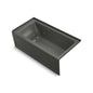 Bathtub, With Integral Apron and Integral Flang, Ice Gray