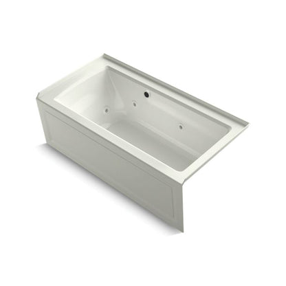 Bathtub, With Integral Apron and Integral Flang, Ice Gray