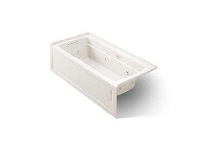 Bathtub, With Integral Apron and Integral Flang, 66 in