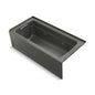Bathtub, With Integral Apron and Integral Flang, 66 in