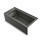 Archer Bathtub, Black, 66 in