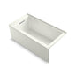 Underscore Bathtub, 60 in L x 30 in W, Dune