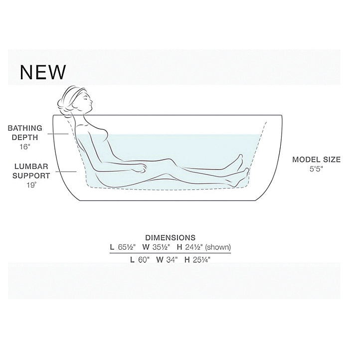 Sunstruck - Heated Air Bath - Free Standing - Acrylic