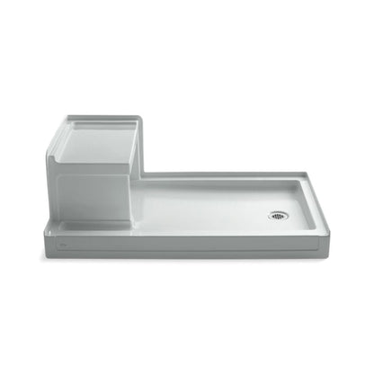 Tresham - Right Drain - 60" L x 36" W x 21-1/8" D - Acrylic