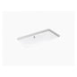 Iron Plains Trough - 30" Bathroom Sink with Overflow