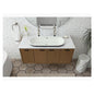 Iron Plains Capsule - 33" Center Drain Bathroom Sink