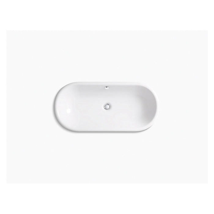 Iron Plains Capsule - 33" Center Drain Bathroom Sink