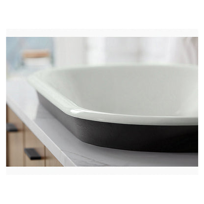 Iron Plains Capsule - 33" Center Drain Bathroom Sink