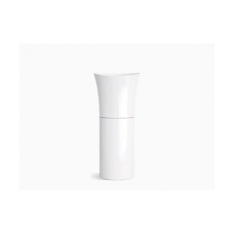 Veil - 16" Bathroom Sink with Overflow Drain - Wall Mount