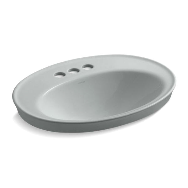 Serif - 22-1/8" Self-Rimming Bathroom Sink with - Ice