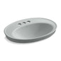 Serif - 22-1/8" Self-Rimming Bathroom Sink with - Ice