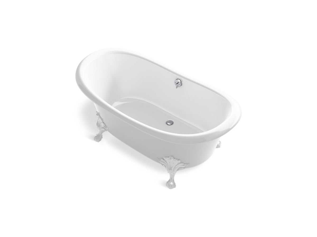 Artifacts - Bathtub with White Exterior - Freestanding