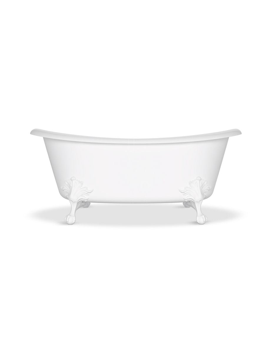 Artifacts - Bathtub with White Exterior - Freestanding