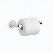 Tempered - Double Post Toilet Paper Holder - Wall Mount