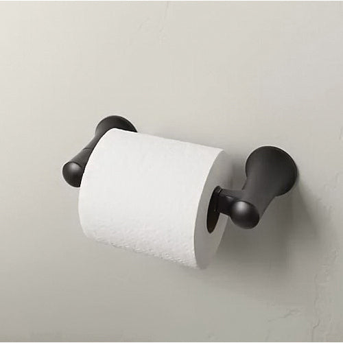 Tempered - Double Post Toilet Paper Holder - Wall Mount