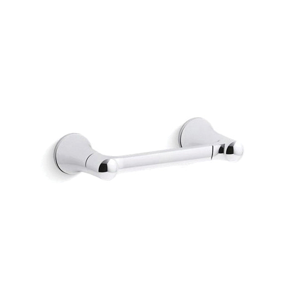 Tempered - Double Post Toilet Paper Holder - Wall Mount