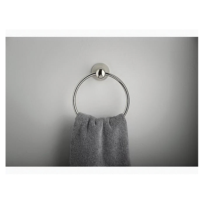 Tempered - Towel Ring - 6-7/8" Dia Ring - Zinc