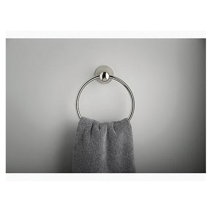 Tempered - Towel Ring - 6-7/8" Dia Ring - Zinc