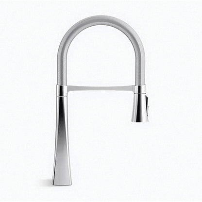 Graze - Semi-Professional Kitchen Faucet - 3/8" - Deck Mount