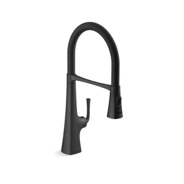 Graze - Semi-Professional Kitchen Faucet - Matte Black