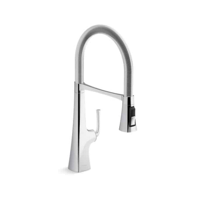 Graze - Semi-Professional Kitchen Faucet - 3/8" - Deck Mount