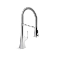 Graze - Semi-Professional Kitchen Faucet - 3/8" - Deck Mount