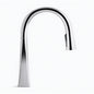 Graze - Pull-Down Kitchen Sink - 3/8" - Deck Mount