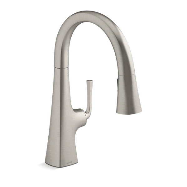 Graze - Pull-Down Kitchen Sink - 3/8" - Deck Mount