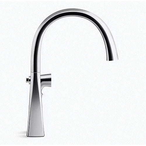 Graze - Kitchen Sink Faucet with Sidespray - Deck Mount