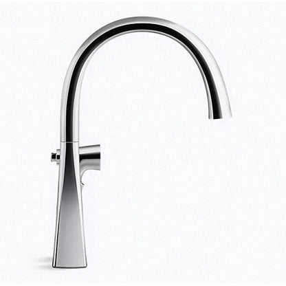 Graze - Kitchen Sink Faucet with Sidespray - Deck Mount