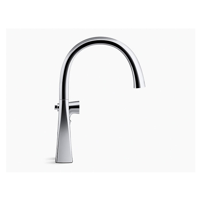 Graze - Kitchen Sink Faucet with Sidespray - Deck Mount
