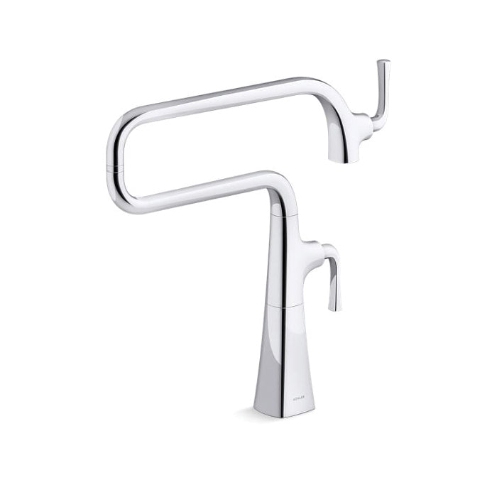 Graze - Pot Filler Faucet - Deck Mount - 3.2 GPM