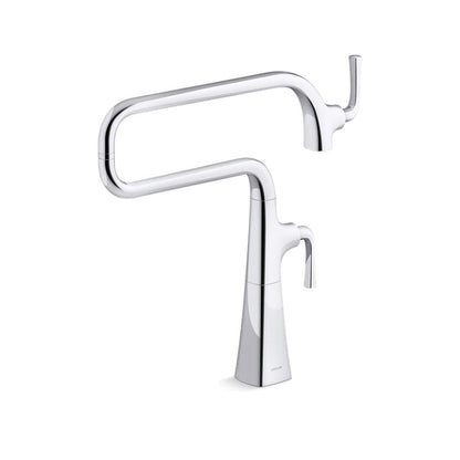 Graze - Pot Filler Faucet - Deck Mount - 3.2 GPM