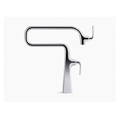 Graze - Pot Filler Faucet - Deck Mount - 3.2 GPM