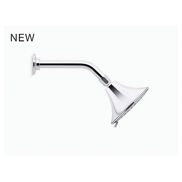 Forte - Multi-Function Showerhead - 2.5 GPM Max Flow - Wall