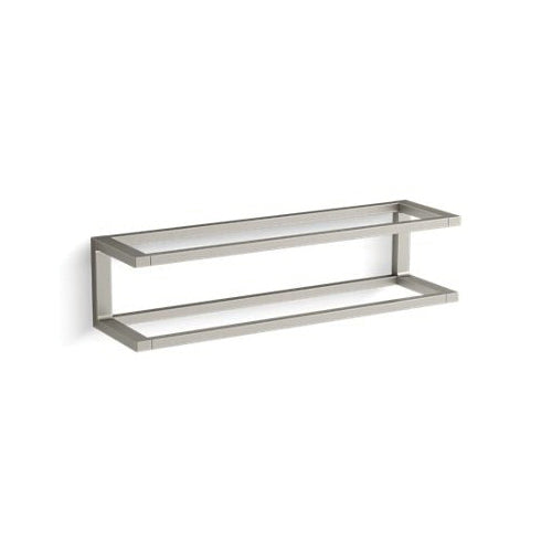 Draft - 18" Towel Bar Frame - Zinc/