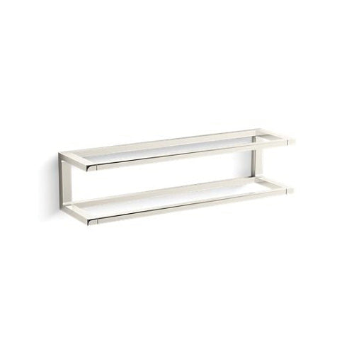 Draft - 18" Towel Bar Frame - Zinc/