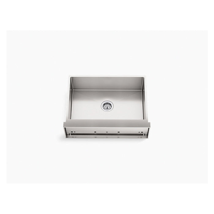Tailor - 29-1/2" Center Rear Drain Farmhouse Kitchen Sink