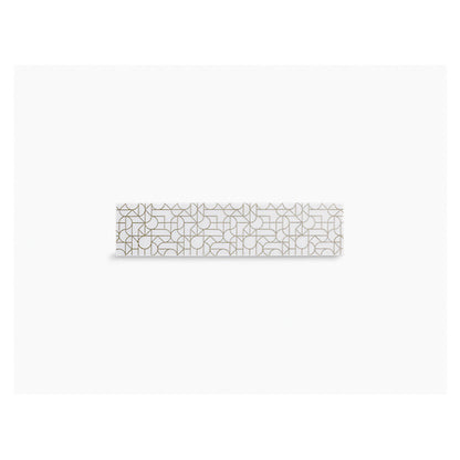 Etched Stone Insert - Natural Stone - Royal White