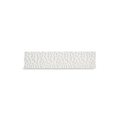 Carved Stone Insert - Natural Stone - Royal White