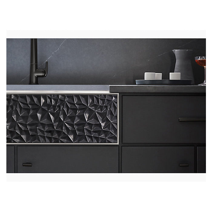 Carved Stone Insert - Natural Stone - Royal White