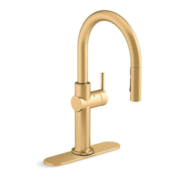 Crue - Pull-Down Kitchen Faucet - 3/8" - Deck Mount