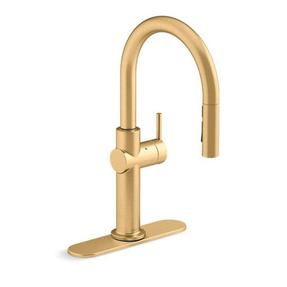 Crue - Pull-Down Kitchen Faucet - 3/8" - Deck Mount