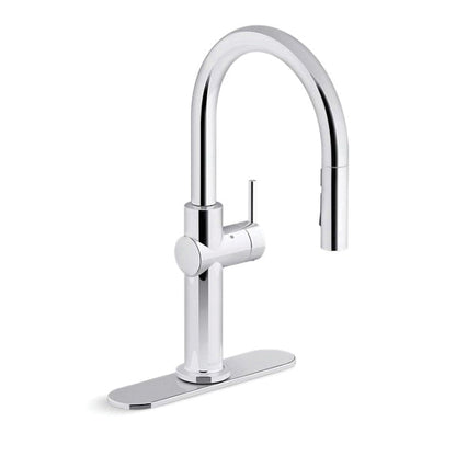 Crue - Pull-Down Kitchen Faucet - 3/8" - Deck Mount