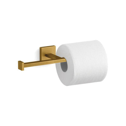 Square - Double Toilet Paper Holder - 10-9/16" - Wall Mount