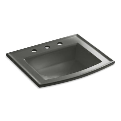 Archer - 22-5/8" Self-Rimming Bathroom Sink with - Thunder