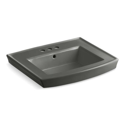 Archer - 24" Bathroom Sink Basin with Overflow - Wall Mount