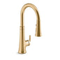 Tone - Pull-Down Kitchen Sink - 17-3/16" H - Deck Mount