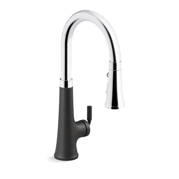 Tone - Pull-Down Kitchen Sink - 17-3/16" H - Deck Mount