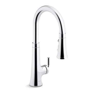 Tone - Pull-Down Kitchen Sink - 17-3/16" H - Deck Mount